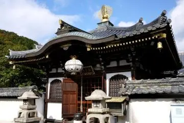 <p>One of the temple buildings</p>