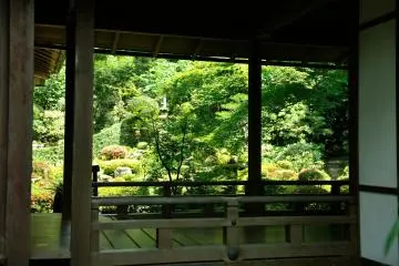 I stopped in my tracks and appreciated the serene view of this brilliant garden that sits in front of the reception hall (Photo: MASAYOSHI HIROSE)