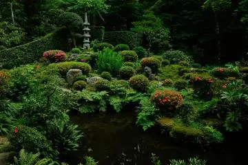 I kept looking at Shuheki-en Garden. My mind was empty and I just wanted to be there for a long, long time (Photo: MASAYOSHI HIROSE)