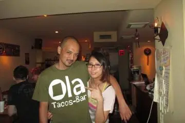 <p>The owners of Ola Tacos-Bar are friendly and fun loving</p>