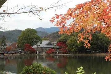 <p>Daikakuji was a villa of Emperor Saga</p>