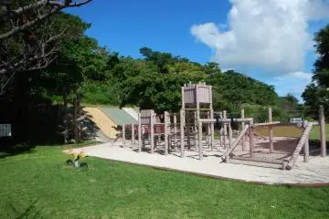 <p>A playground for kids on the western side of the park</p>
