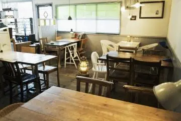 Interior of Cafe Ragbag