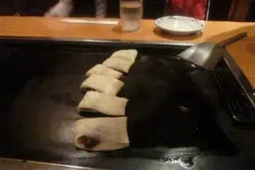Anko-maki all ready to eat