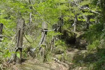 After that, the course becomes a simple mountain path.