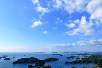 View from the Mt. Ishi Observation Deck. This is one of the locales of the Hollywood movie, 'Last Samurai' (Photo: MASAYOSHI HIROSE)