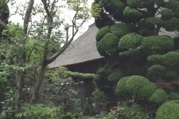 <p>An traditional house next to the main facility</p>