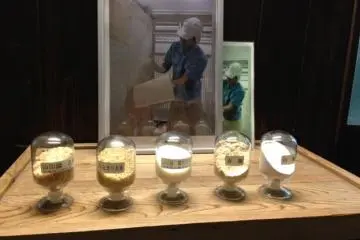 <p>Different kinds of rice polished differently</p>