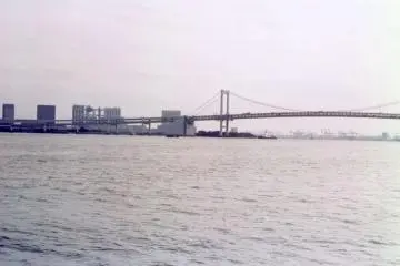<p>The Rainbow Bridge and Odaiba.</p>