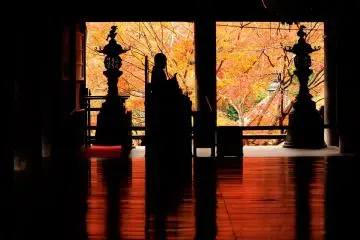 'Autumn Leave Floor' is my favorite place in this temple. Most of the time I have to stand in line to take photos of it (Photo: MASAYOSHI HIROSE)