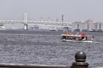 <p>สะพาน Yokohama Bay Bridge</p>