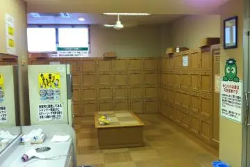 The changing room