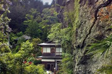 Built into the cliff