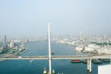 <p>Aji River view from the top</p>