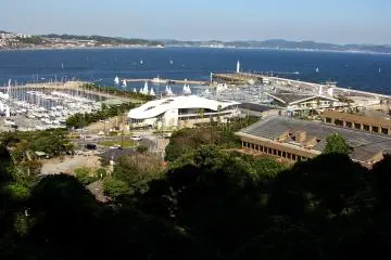 <p>You can also see more of Enoshima's new buildings as well as the boat docks and many boats that are hanging out there gently swaying with the movement of the water.&nbsp;</p>