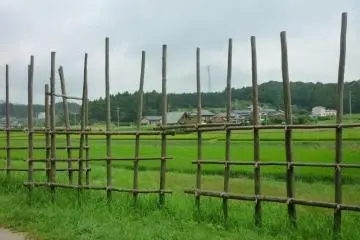 Nagashino battlefield palisade