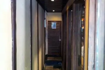 The entrance passageway