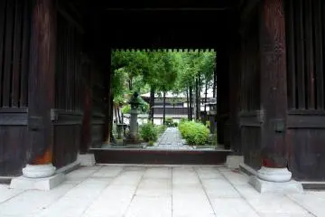 <p>View through the small gate</p>