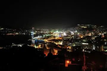 <p>When you get off the Glover Sky Road (incline elevator), this night view will be waiting for you</p>