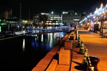 <p>Nagasaki Dejima Wharf was built on the site of the foreign settlements where foreign traders used to live</p>