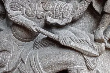 <p>Leading the charge - Kanteibyo, Yokohama Chinatown</p>