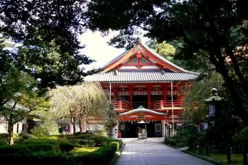 <p>Kondo Keoden, a Shinto shrine</p>