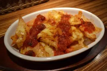 Leibspeise means favorite food, and the menu has something for everyone
