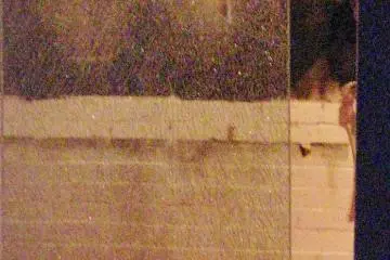 A glimpse of a shattered arrow and the burnt wall