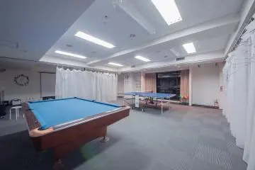 Fancy a game of pool or table tennis? Challenge your friends and see who is the master.