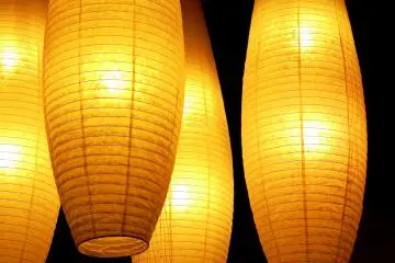 <p>I don't know why, but I liked these &nbsp;paper lanterns very much!</p>
