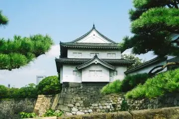 <p>One of the fortress buildings outside the castle</p>