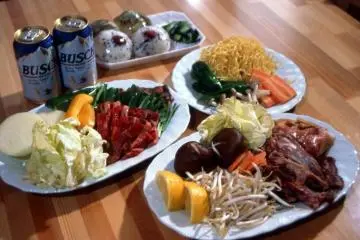 Delicious food at Green Valley Hakuba
