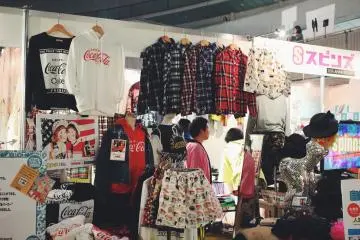 Clothes stall