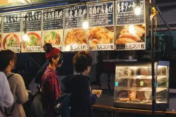 Yummy food on offer