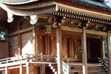 Shibata Shrine inside Castle Ruins