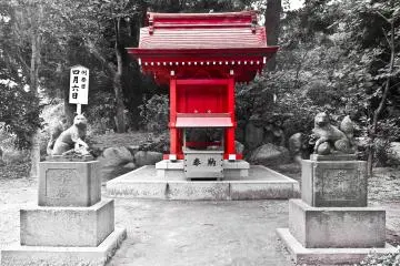 <p>Despite initially appearing very small, Kuzuharagaoka&nbsp;Shrine actually consists of several buildings spread out over a surprisingly wide area</p>