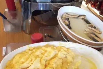 <p>The western bit of the breakfast buffet</p>