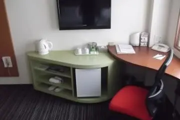 <p>My TV, desk and fridge</p>