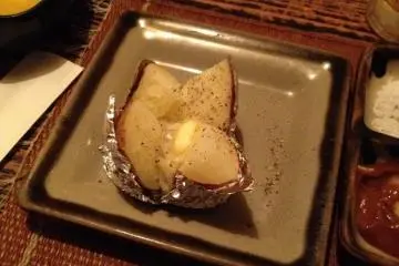 Love their baked potato, great alternative to the usual rice