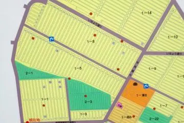 <p>Map of Zoshigaya Reien</p>