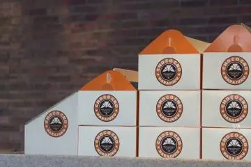 <p>Baked goods available for take out</p>