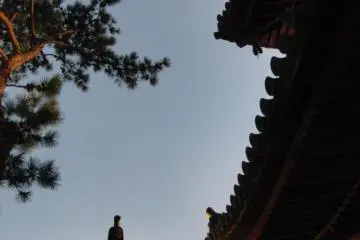 Ishite-ji at dusk
