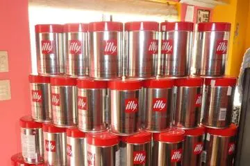 <p>Illy's&nbsp;coffee beans</p>