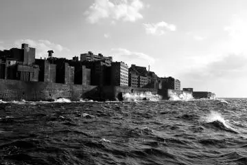 <p>Amazingly, they built Japan's first large concrete buildings in 1916 here on the far west island</p>