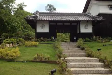 View from the foot of the steps