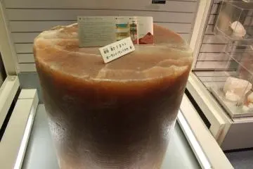 Giant block of salt from Poland