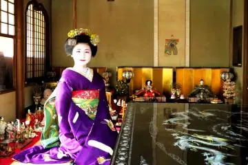 Fukuno, a Kyoto Maiko, exemplifies living culture at Tondaya (Photo: <a href="http://55maiko.net/" target="_blank" rel="noreferrer noopener nofollow">Hideki Ishibashi</a>)