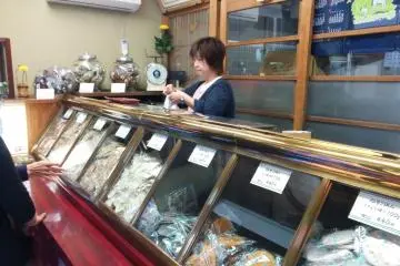 <p>The inside display counter</p>