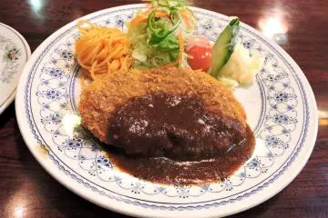My dinner - &nbsp;'Deep fried ground beef'
