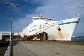 The Sunflower Ferry in port